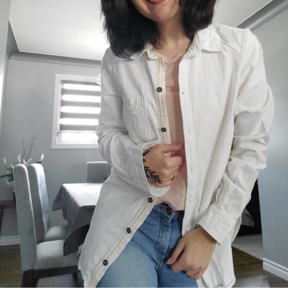 Paige Button Down Shirt Medium